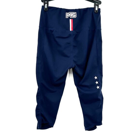 F45 Size Small Dark Blue Leggings Capri Athleticwear Exercise Functional 45 - Picture 2 of 8